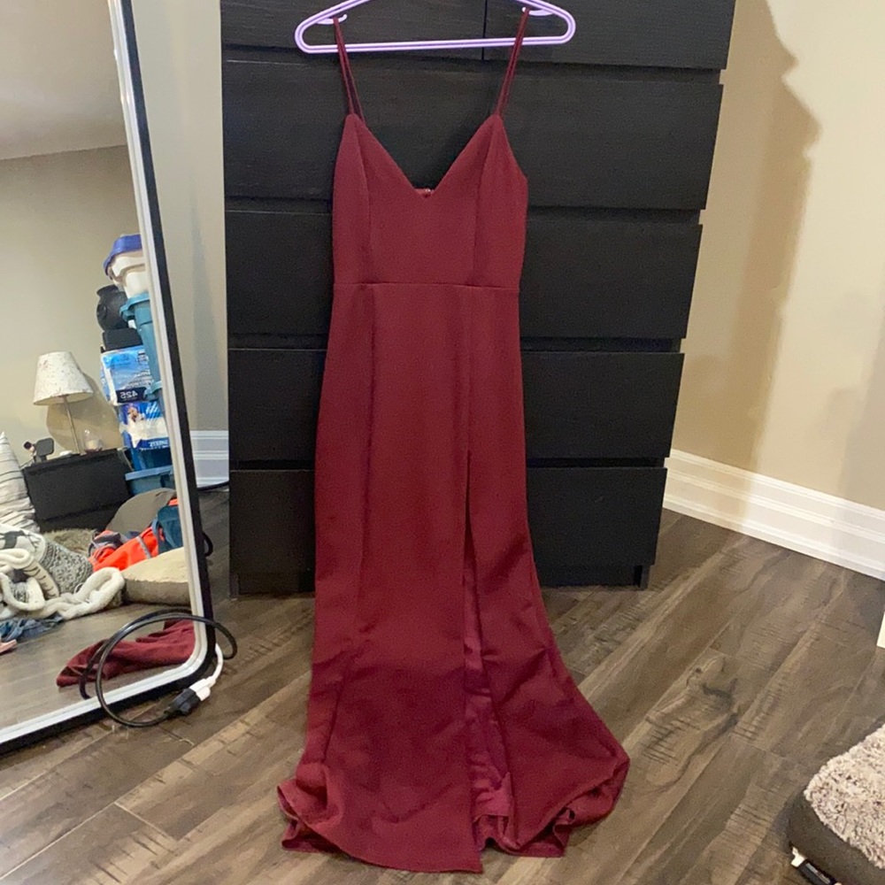 Floor length dress